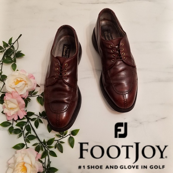 FootJoy Other - Footjoy 9.5 brown leather classic golf shoes